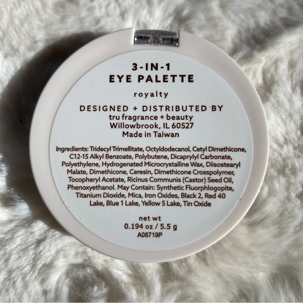 Undone Beauty 3 in 1 Cream Eye Palette Primer Shadow‎ and Liner ROYALTY
